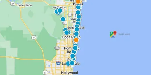 Boca Raton Real Estate Map Search