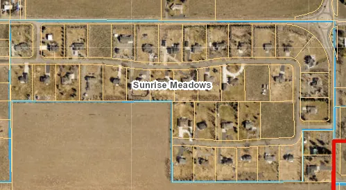Sunrise Meadows Subdivision in Rexburg