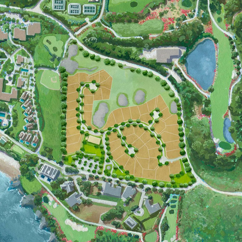 Maluaka Mauka Master Site Plan Render