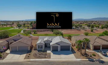 Image: Maas Construction Logo - Black Mountain Valley Realty works with local builder Maas Construction