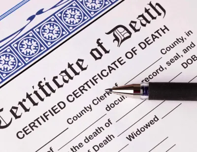 death certificate rochelle roesler century 21