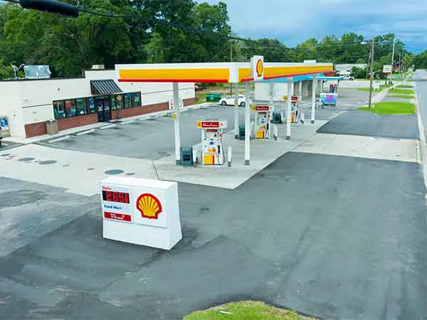 rainey's shell station