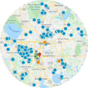 Interactive Map Search