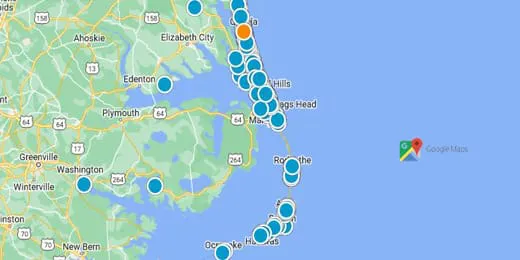Kitty Hawk Real Estate Map Search