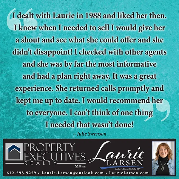 Laurie Larsen Testimonial