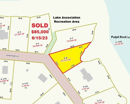 Lot 4-8 Lakeshore Drive, Monson
