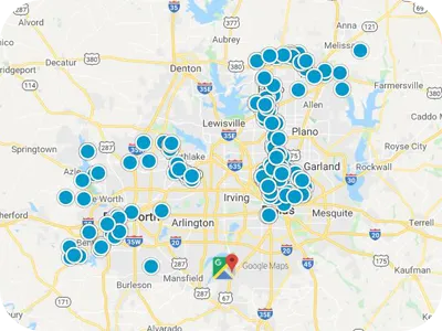 DFW Real Estate Map Search