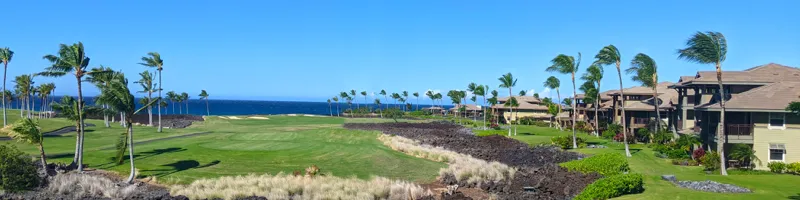 Condos along the Kona coast