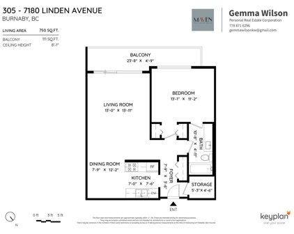 7180 Linden Avenue Unit 305, Burnaby