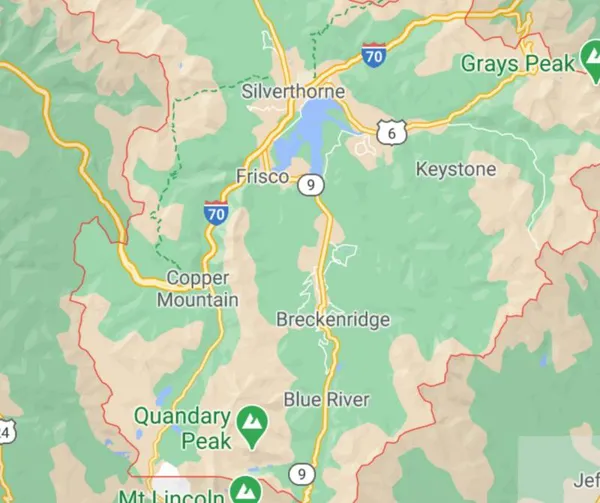 Click for Summit County Real Estate Map Search. Image of Map of Summit County