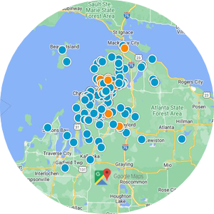 Interactive Map Search