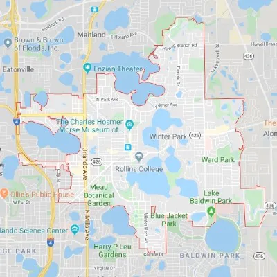 Winter Park Interactive Real Estate Map Search