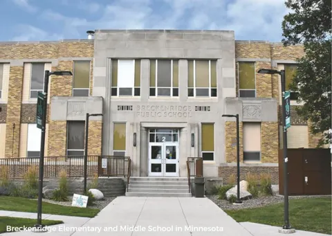 Breckenridge Elementary and Middle School in Minnesota