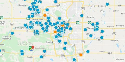 Calgary Real Estate Map Search