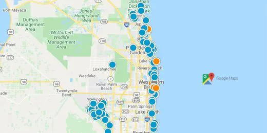 Waterfront Properties Real Estate Map Search