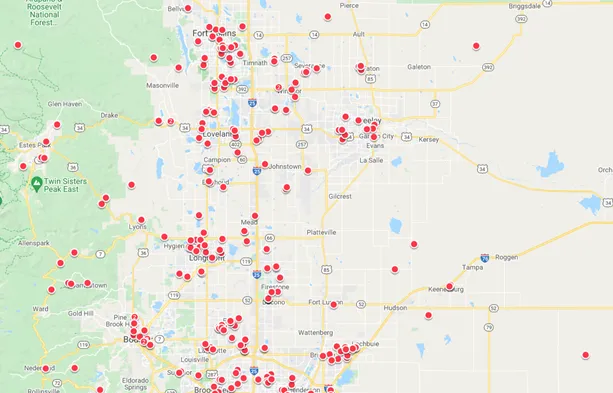 Interactive Map Search
