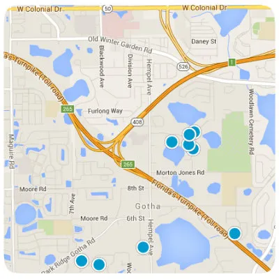 Gotha Interactive Real Estate Map Search