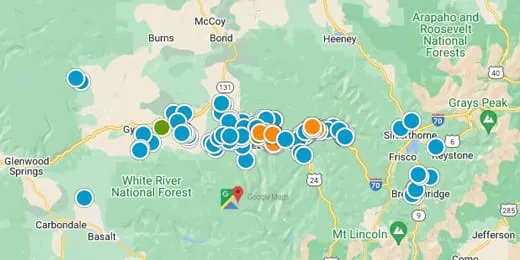 Vail Real Estate Map Search