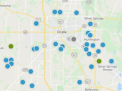 Ocala Interactive Map Search