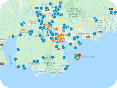 Interactive Map Search image