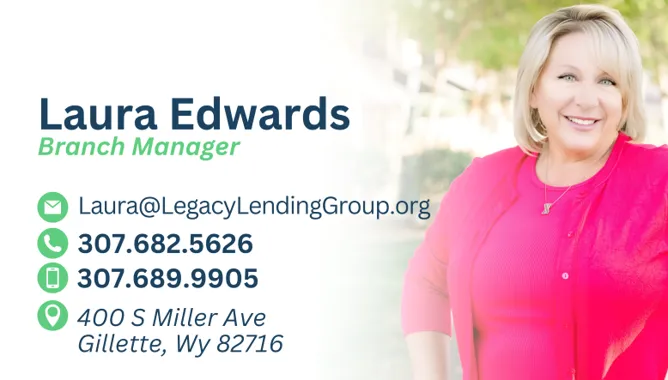 Lauras Footer with Contact Info