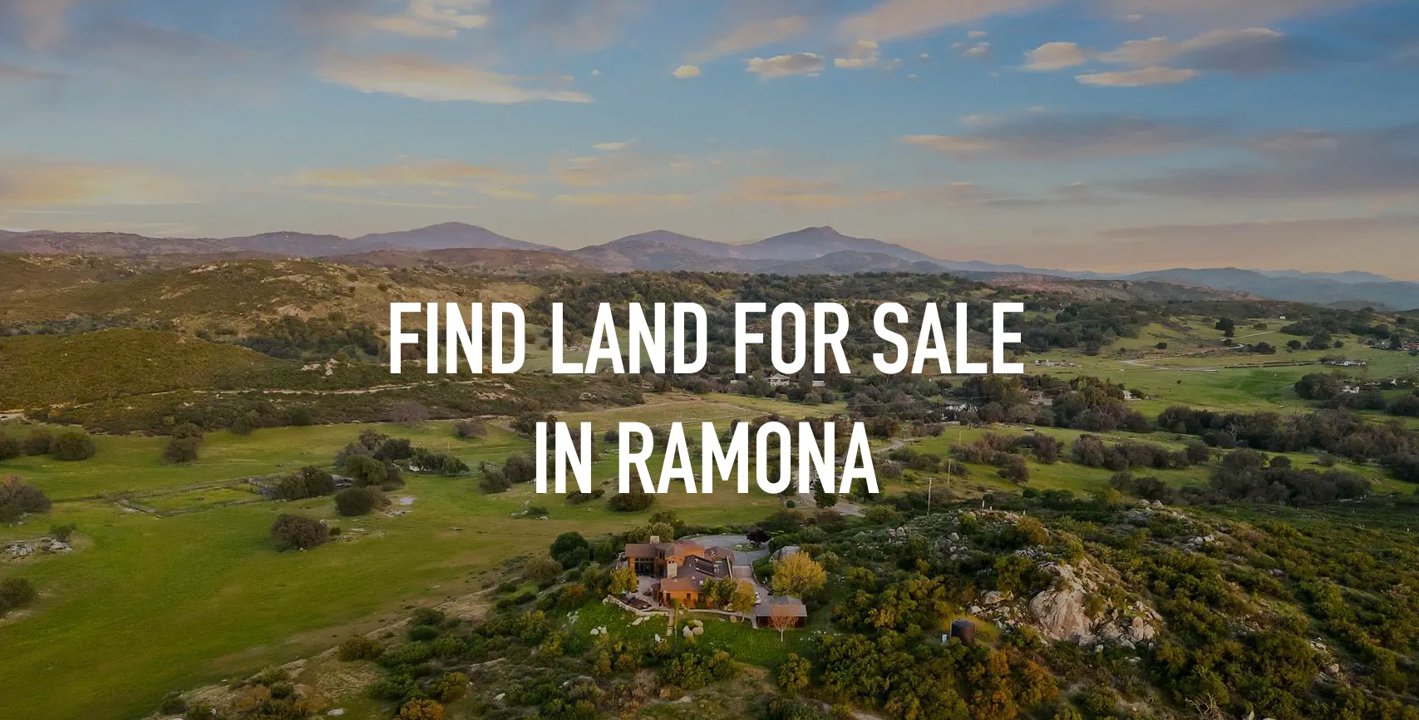 Ramona Land for Sale