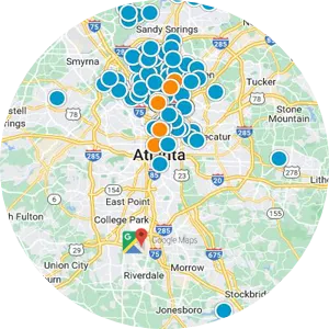 Interactive Map Search