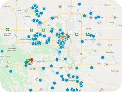 Interactive Map Search image