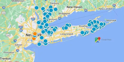 Long Island Real Estate Map Search