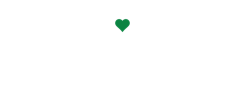 Cambern Homes logo in white with filigree above the words surrounding a white house with a small heart in the center