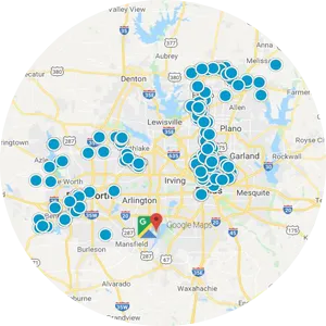 Interactive Map Search