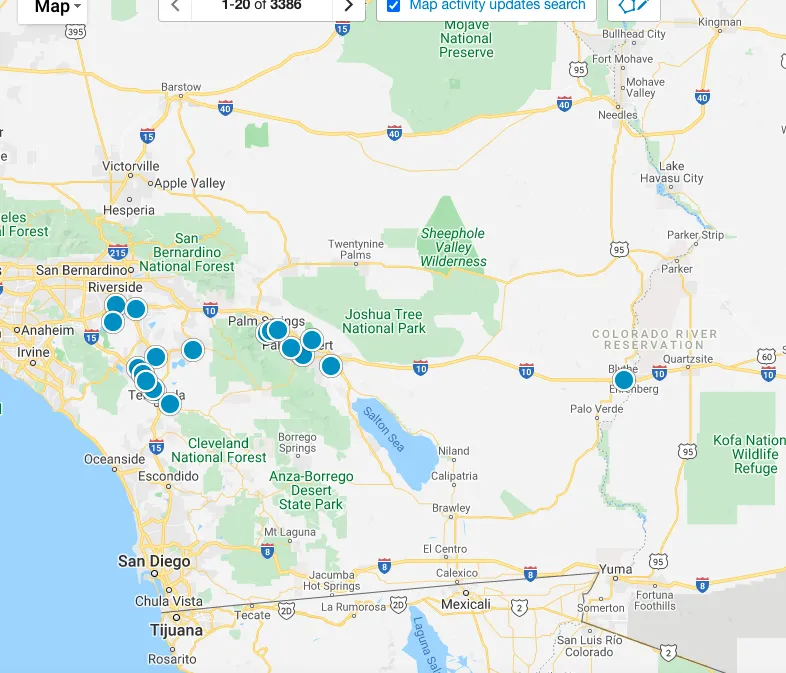 Riverside Real Estate Map Search
