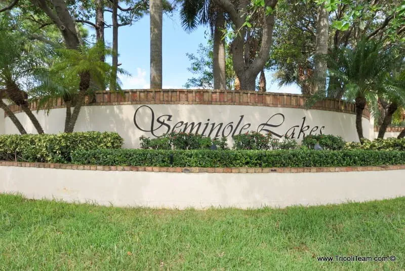 Seminole Lakes Royal Palm Beach Homes Sold