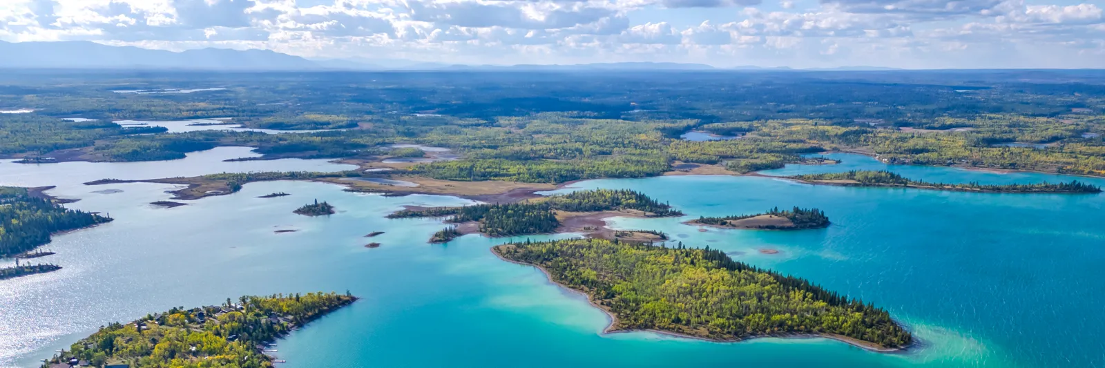 Green Lake community landscape
