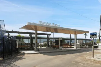 RIVDERDALE NY TRAIN STATION