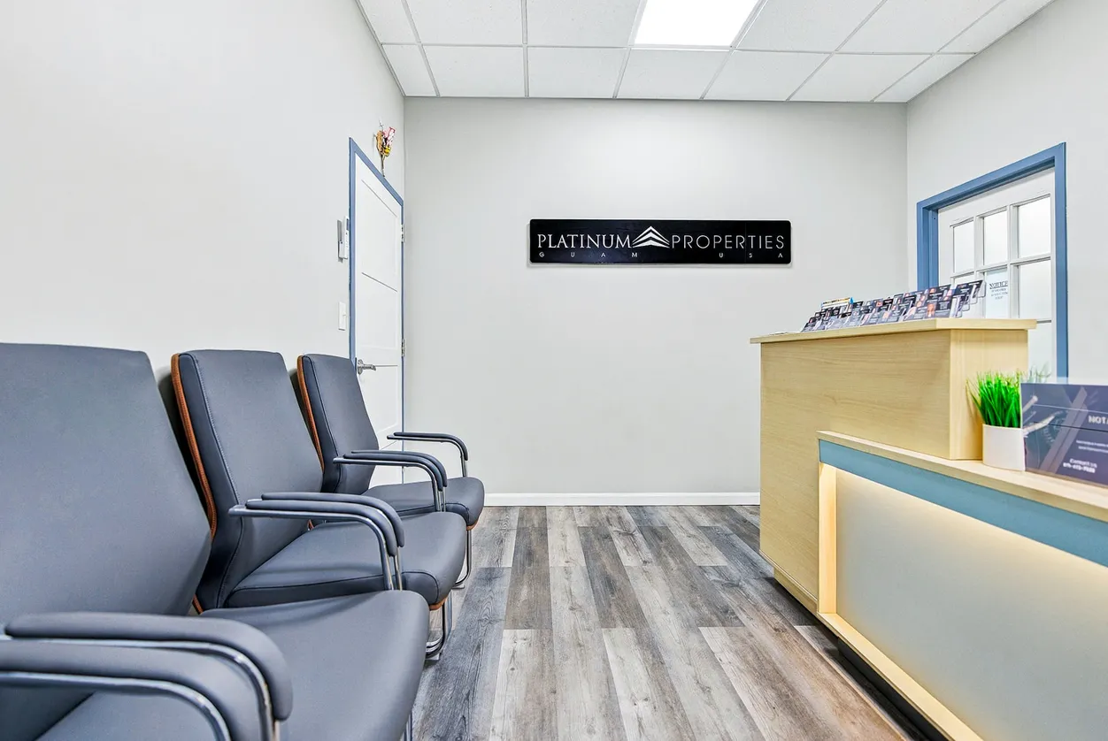 Platinum Properties Office Reception Area