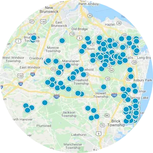 Interactive Map Search