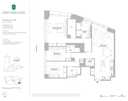 500 W 18th  Street Unit EAST_23E, New York