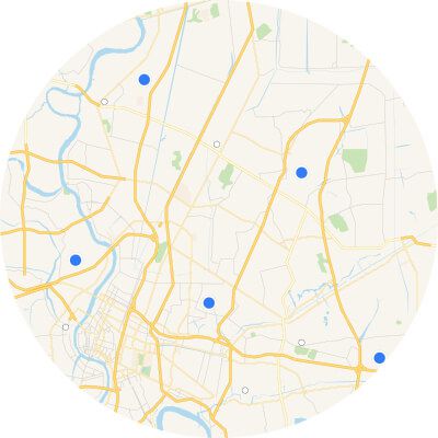 Interactive Map Search
