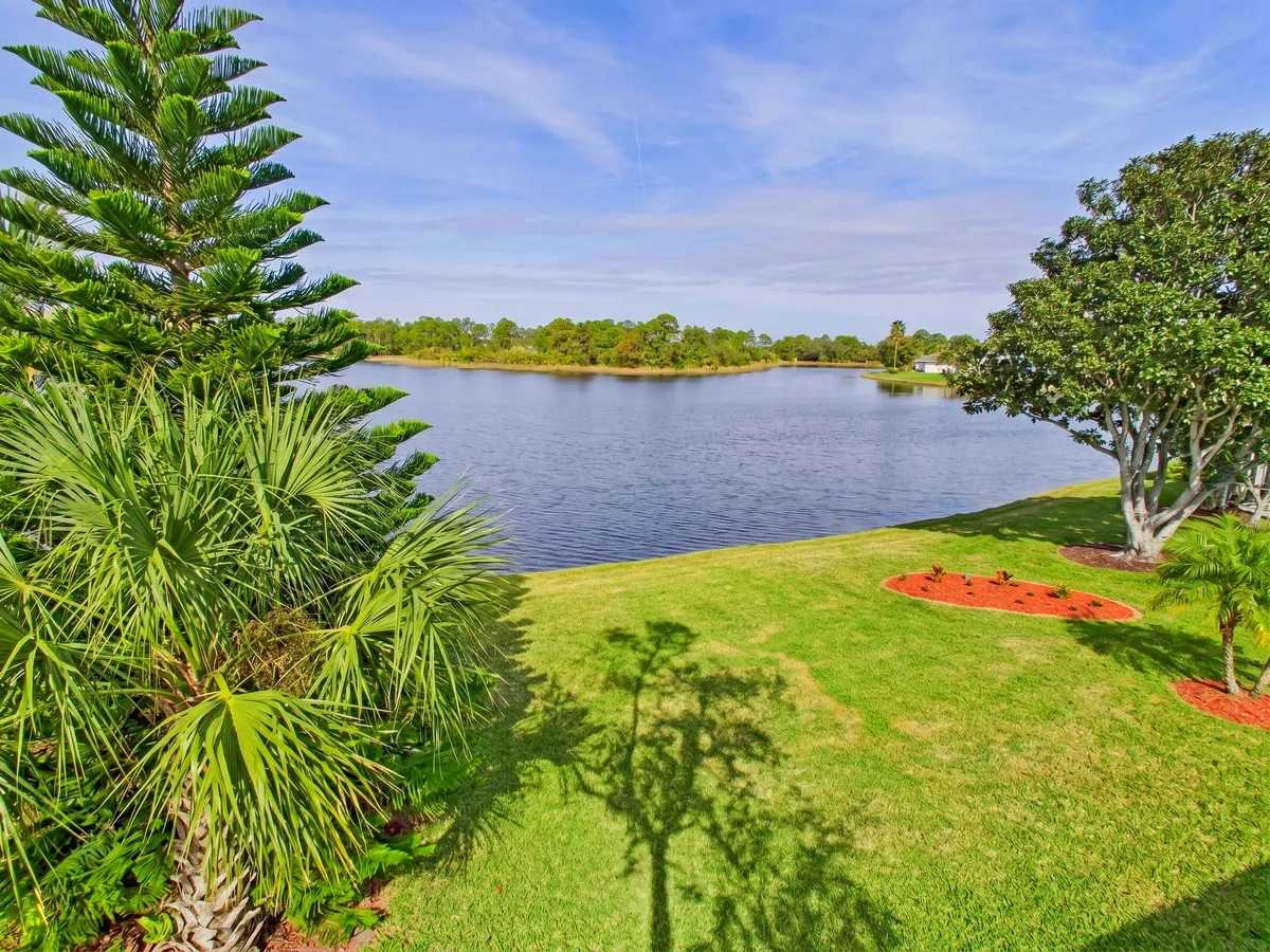 Waterfront home overlooking pond near the Indian River in Titusville