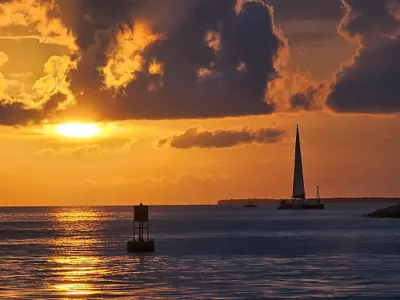 Key West Sun Set Mallory Square