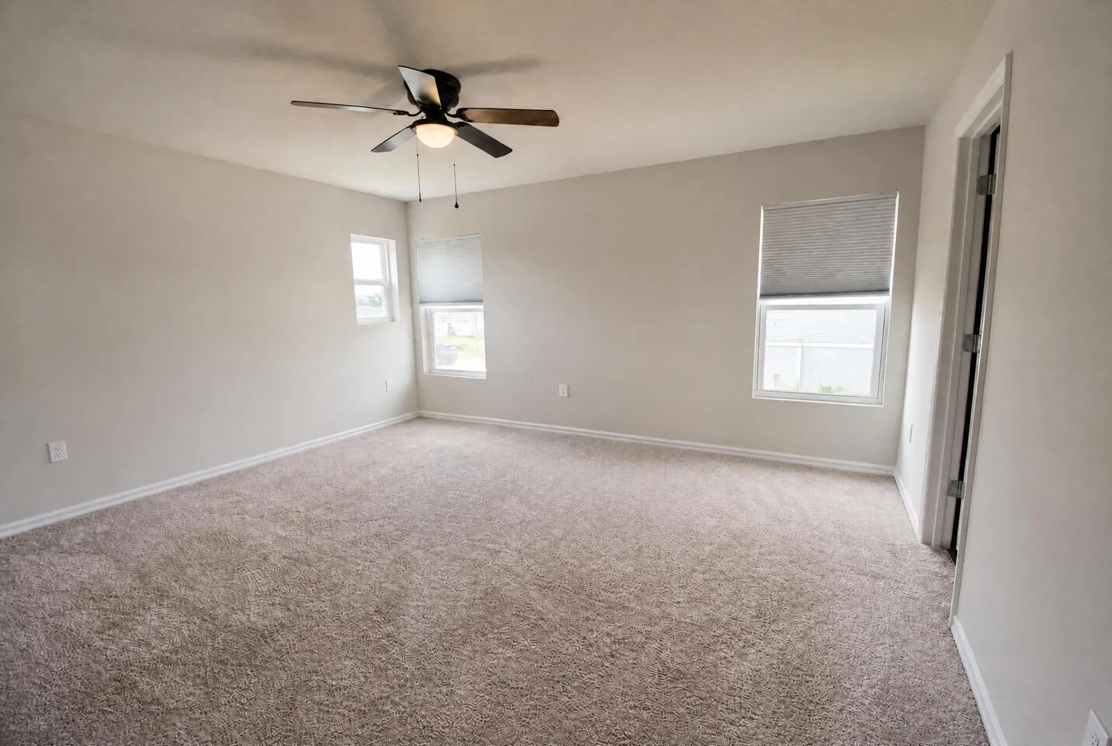 Primary bedroom at 205 River Hill Drive