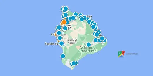 Island of Hawaii Real Estate Map Search