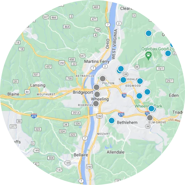 Interactive Map Search