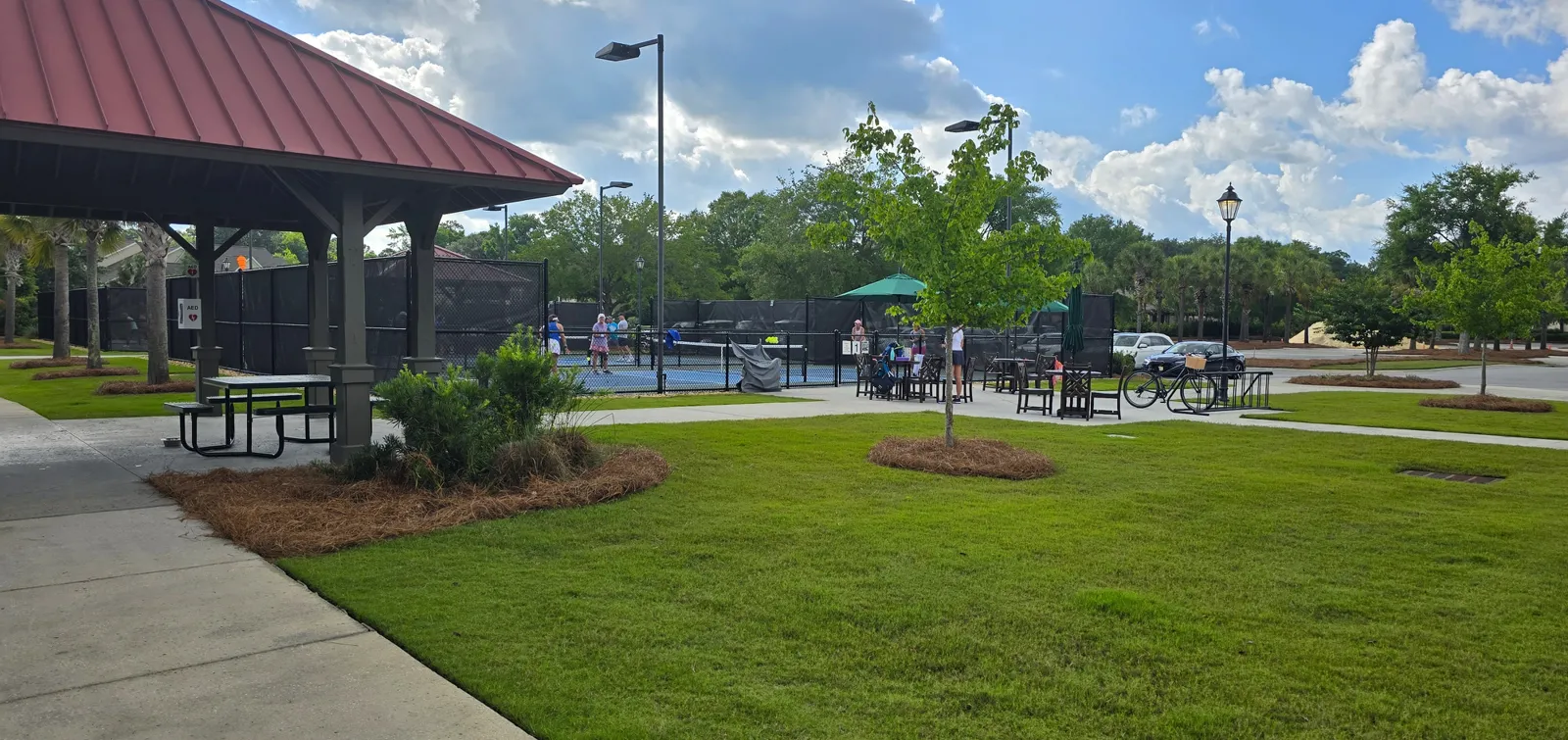 Hampton Hall pickleball courts in Bluffton SC