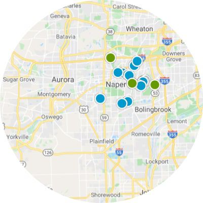 Interactive Map Search