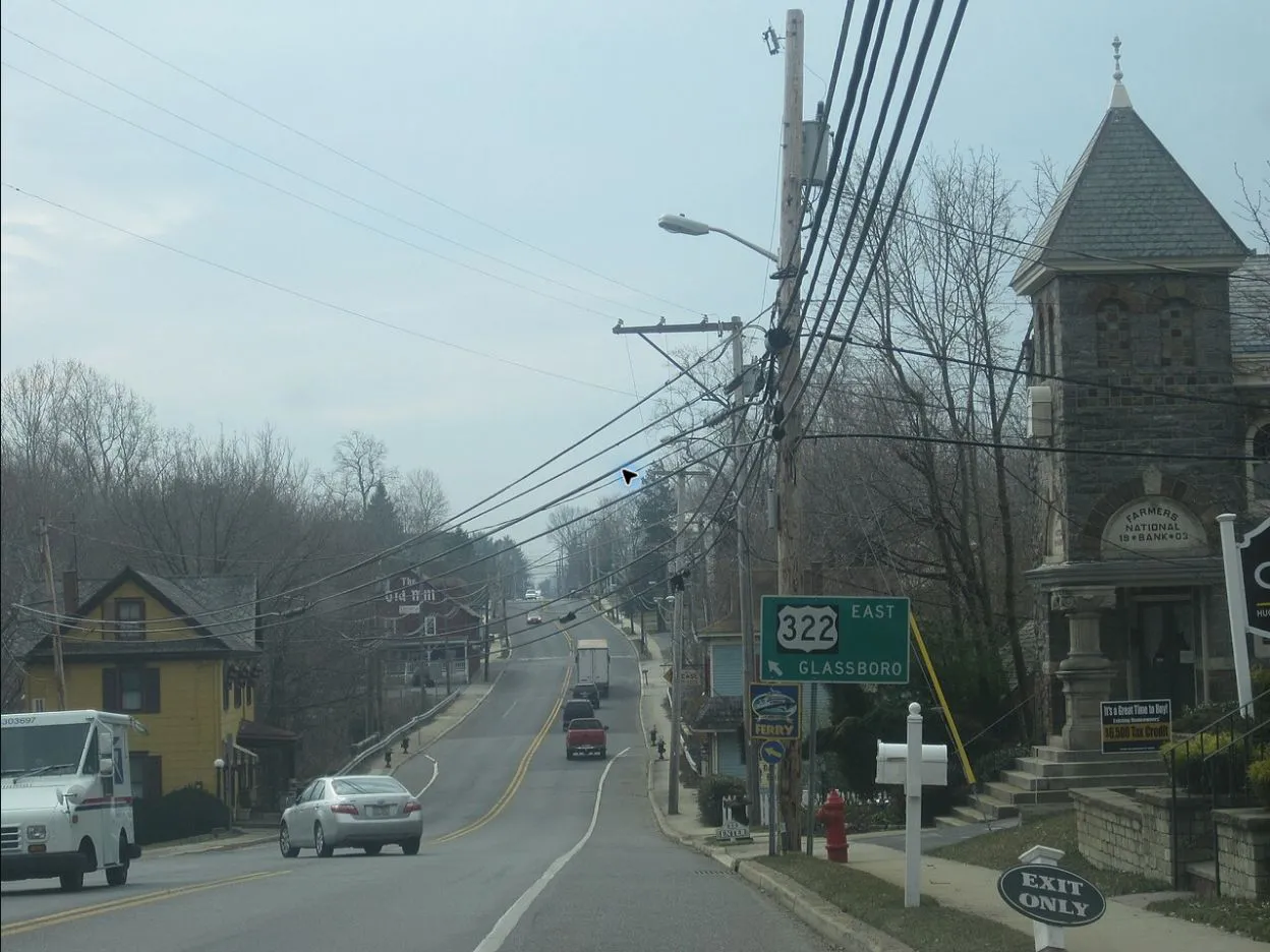 Residential streetscape representing Gloucester County communities