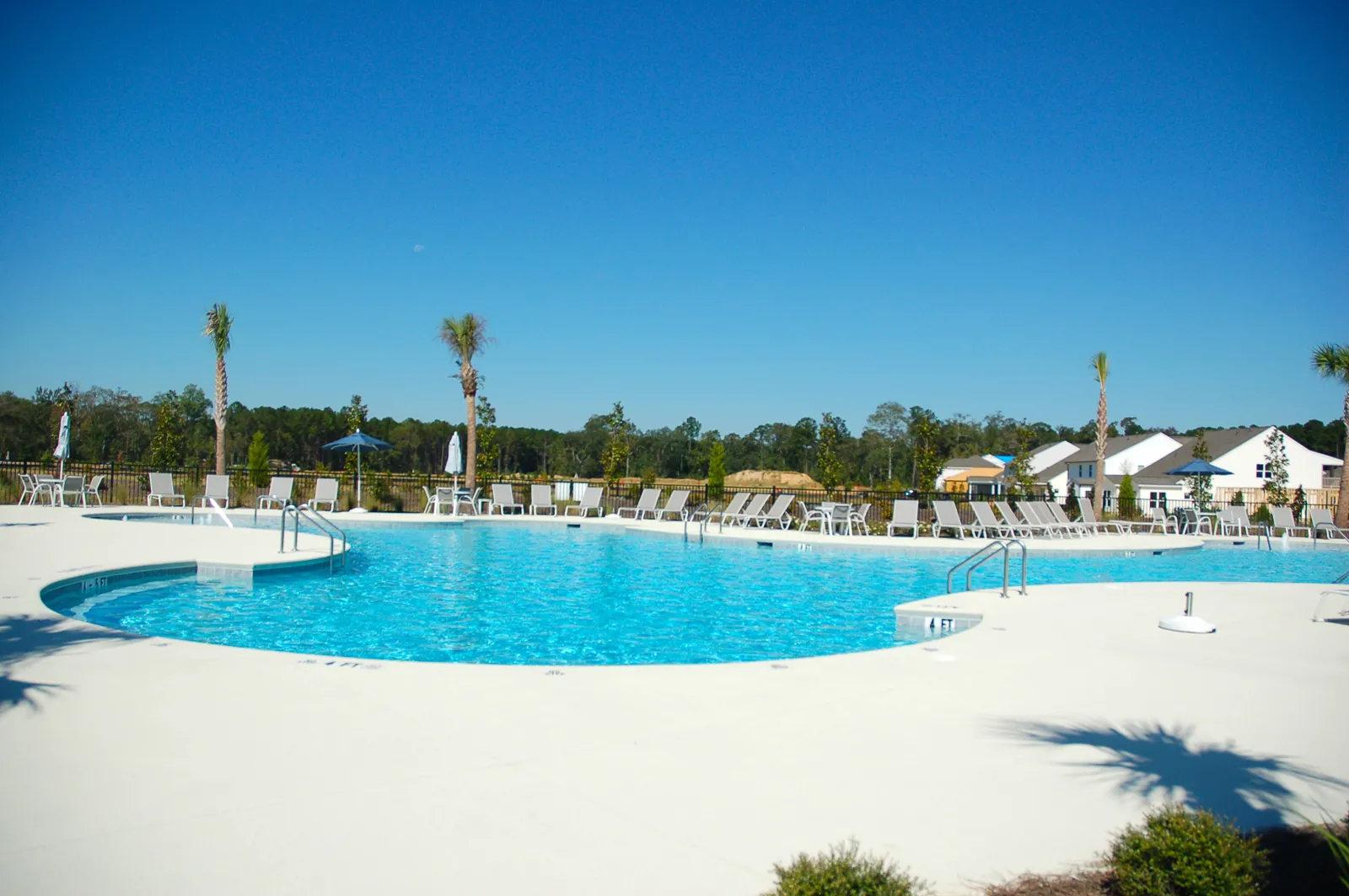Community pool at Midpoint at New Riverside in Bluffton SC