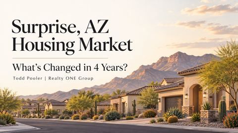Surprise, AZ Housing Market: What&rsquo;s Changed in 4 Years?
