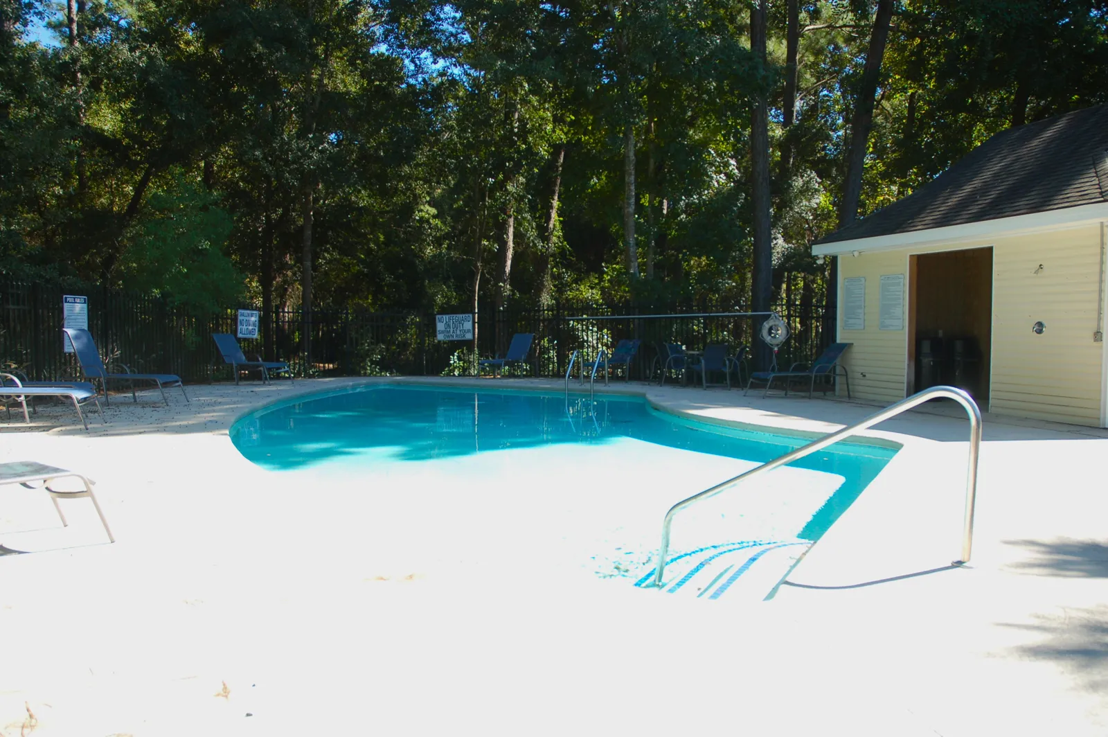 Pine Forest Village community pool in Bluffton SC